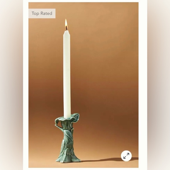 Anthropologie Tropical Bird Candlestick Holder New In Box - Picture 4 of 10